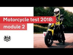 Motorcycle test 2018 - module 2: official DVSA guide